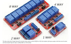 High/Low Level Trigger Relay Module 1/2/4/8 Channel 5V12V24V Home Intelligent Control Module With Optocoupler Isolation Output