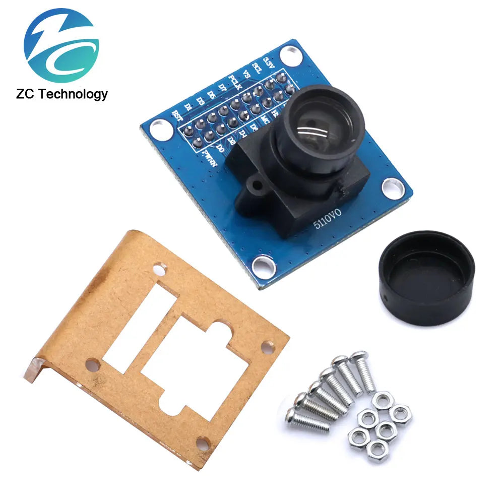 OV7670 300KP camera module moduleSupports VGA CIF auto exposure control display active size 640X480 For Arduino