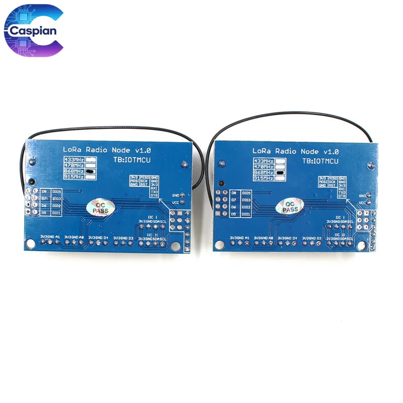 433/868/915MHz LoRa Node with RFM95/SX1276, ATmega328P 3.7-12V, uFL Antenna