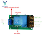 30A High Power Relay Module Single Channel High and Low Level Trigger Optocoupler Isolation 5V 12V 24V Relay Module