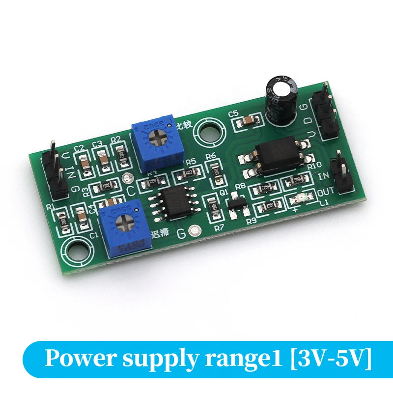 Voltage Comparator Stabilizer 5-24V Hysteresis Signal Optocoupler Isolated Output 3-5MA LM2903 Chip For Industrial Field Signal