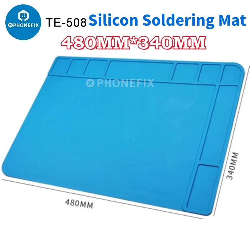 Antistatic Blanket  Heat Insulation Thick Durable Silicon Soldering Mat for PC Phone Station Mat BGA Soldering Repair Tool