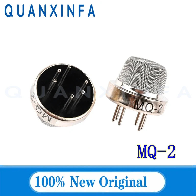 2PCS MQ-2 MQ-3 MQ-4 MQ-5 MQ-6 MQ-7 MQ-8 MQ-9 MQ-135 Sensor Detects Smoke methane liquid gas sensor module Arduino