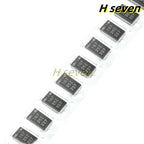 10pcs 7343 D Type Low ESR T521D107M025ATE040 25V 100uF SMD Polymer Tantalum Capacitor