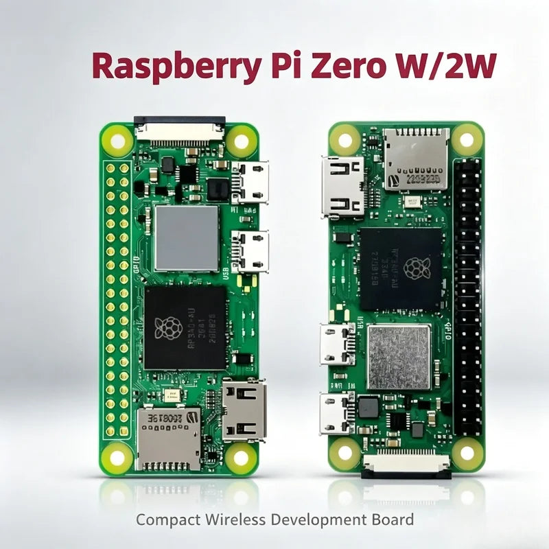 Raspberry Pi Zero/ZERO/ Zero 2W With WIFI Wireless-Compatible Development Board 1GHz CPU512MB RAM-Compatible