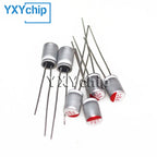 10PCS 10V 16V 25V 35V 50V 100V Polymer Solid Capacitor 4.7uF 10uF 22uF 33uF 47uF 68uF 100uF 220uF 270 330uF 470uF 1000uF 2200uF
