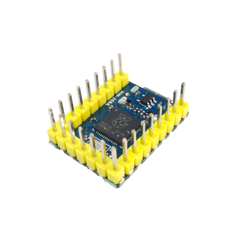 RP2040-Zero Core Board Raspberry Pi RP2040 Dual-Core 133MHz 2MB Flash Stamp Hole Module Compatible with Pico Programming