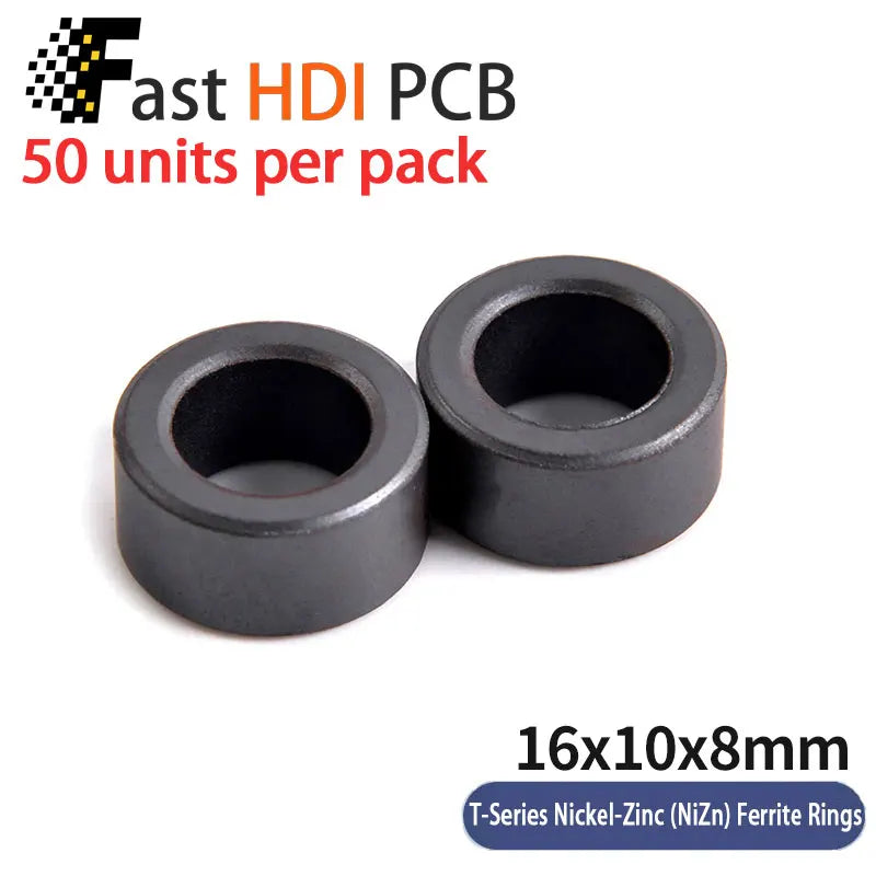 Anti-Interference Ferrite Toroid Core Ni-Zn - High Frequency Common Mode Inductor Ring for Electronic Equipment