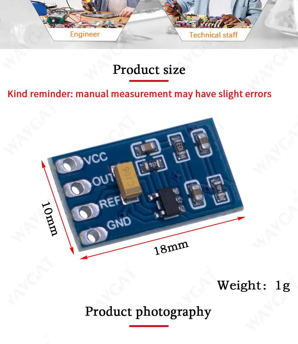 LIZAO GY-35-RC ENC-03RC Single Axis Gyro Sensor Analog Gyroscope Module for Arduino Control