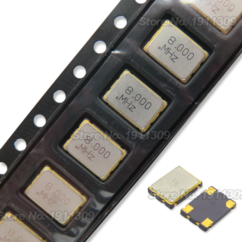 5pcs SMD 5070 active crystal oscillator OSC 25MHZ 6M 10M 12M 16M 20M 24M 25M 33M 50M 7050 5*7