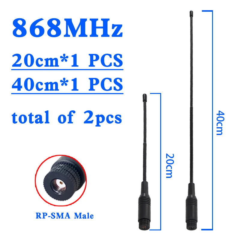 NB-IOT Antenna LORA Gateway Soft Whip Antenna Wireless Module Receiving And Transmitting Antenna 840M 868MHZ 915MHZ Antenna SMA