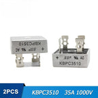 2/5/10PCS/Lot Diode bridge rectifiers KBPC2510 KBPC3510 KBPC5010 15A-50A 1000V power rectifier diode electronic components