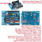 L298P L298 Motor Shield Stepper DC Motor Driver Board Expansion Module 2A Dual Full Bridge H-Bridge 2 Way For Arduino R3 L298N