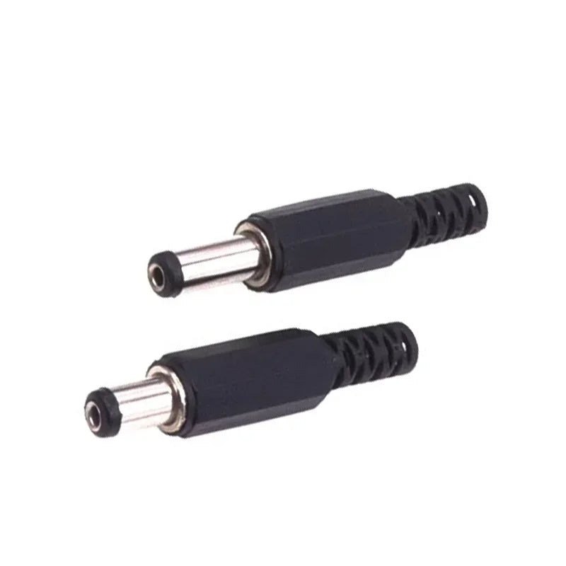 5/20/100PCS 5.5mmX2.5mm Male Jack DC Power Plug 5.5*2.1mm Solder Type Adapter Adaptor Connector DC Barrel Plugs