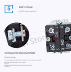 1Pcs Button Switch Self Reset Small Mushroom Head Emergency Stop 22mm Knob Key Start Inching Power on XB2-BG21 XB2-BA31 XB2-BS54