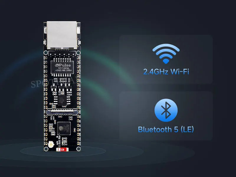 ESP32-S3 PoE RJ45 / OV2640 OV5640 Camera Development Board / W5500 / Micro-SD compatible for Raspberry Pi