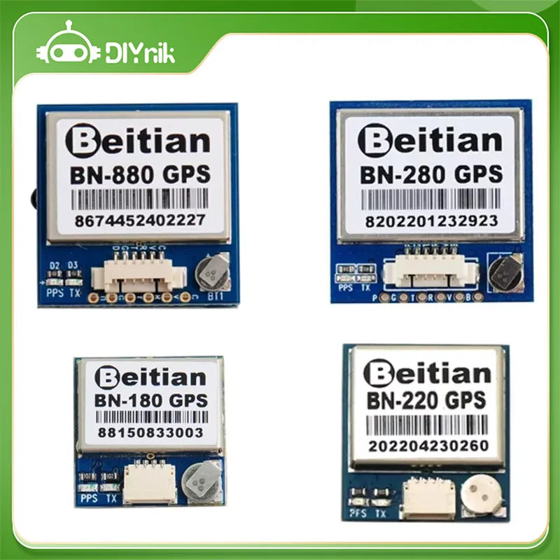 Beitian GPS Module BN-180 BN-220 BN-280 BN-880 GLONASS with Antenna for Pixhawk Flight Controller