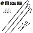 12V 4 Pin RGB Gaming PC Led Strip Light 5050 RGB Tape For Aura Sync MSI Mystic Light Motherboard Control Computer Case Backlight