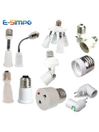 2pcs E27 to E27 3E27 4E27 E12 E17 IR Sense Rotatable AC Outlet Plug LED CFL Lamp Holder Converter Light Socket Bulb Base Adapter