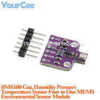 2pcs/1pc MICS-6814 Nitrogen Carbon Gas Sensor Air Quality CO NO2 NH3 TGS2600 CCS811 BME680 Temperature Humidity Height Detection