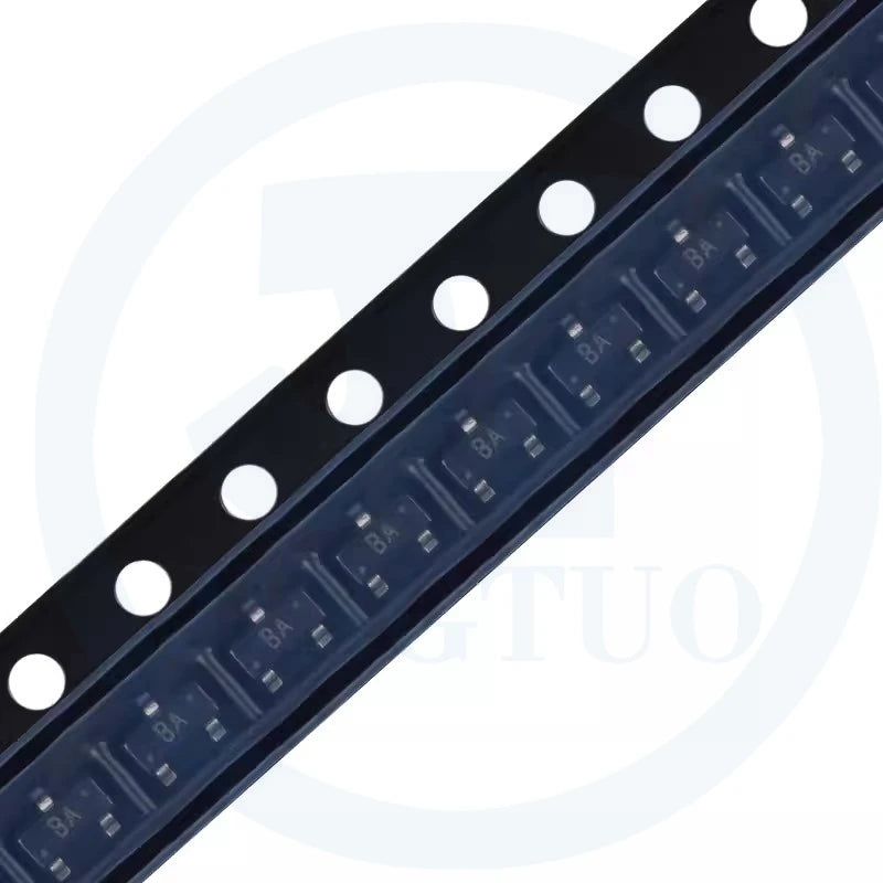 100pcs 2SA1015 A1015 BA 0.15A 50V SOT-23 PNP SMD Chip Transistor