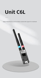 M5Stack Unit C6L LoRa Communication Unit ESP32-C6 Wi-Fi 6 & SX1262 868-923MHz Supports Meshtastic with OLED for IoT