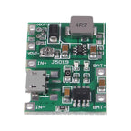 6PCS 2A USB 18650 Lithium Li-ion Battery Charger Module Boost 3.7V to 5V 9V 12V Adjustable DC-DC Step Up Boost Module TP4056