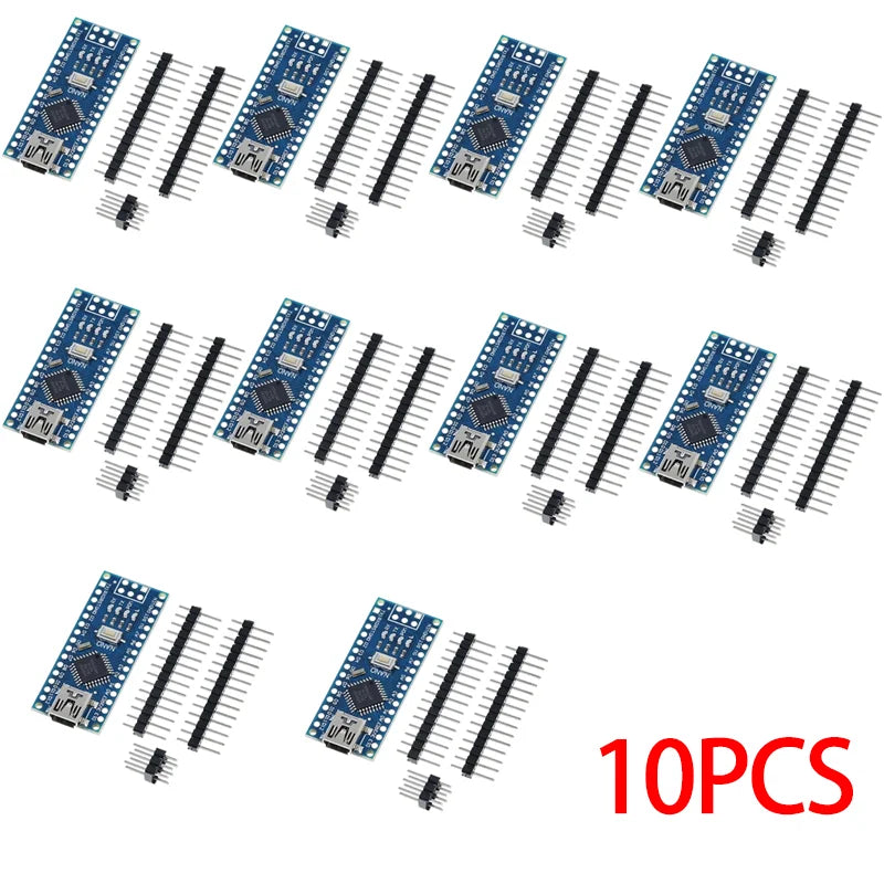 Mini / Type-C / Micro USB Nano 3.0 with The Bootloader Compatible Nano Controller for Arduino CH340 USB Driver 16Mhz ATMEGA328P