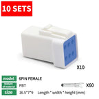 10 sets JST JWPF LED Automotive Wiring Harness 04T-JWPF-VSLE JST 03R JST-02T 02R 06T 08T  Light Strip Motorcycle Connector