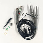 2pcs P6100 BNC Oscilloscope Probe Kit DC-6MHz DC-100MHz 1X 10X High Precision Scope Analyzer Clip Testing Probes