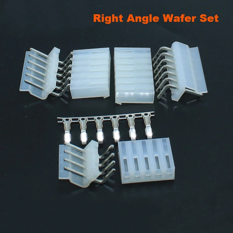 50sets CH5.08mm Housing Right Angle/Straight Wafer 2/3/4/5/6/7/8/9/10Pin 5.08mm Wire Connector Female Socket+Male Pin+Terminal