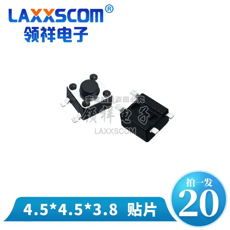20PCS 3*6 3*4 4*4 SMD Tactile Tact Push Button Switch 2Pin 4Pin Touch Micro Switch 3x4x2.5 3x6x5 3x6x2.5 4x4x1.5 12x12x5 4*4*2.5