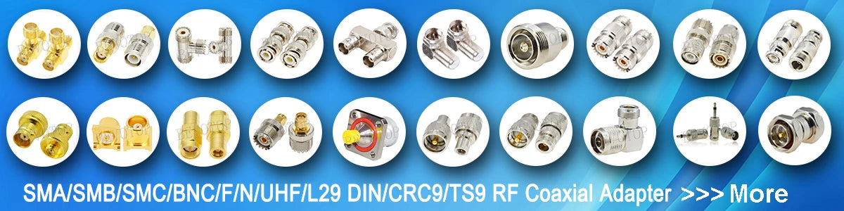 10PCS SMA to IPX RF1.13 Cable 4Pin PCB RP SMA/SMA Female to u.FL IPX-1 Female Connector RF1.13 WIFI Antenna Extension Jumper