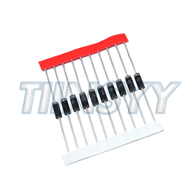 10pcs 1N5349B Power Zener Diode 5W 12V High Energy Absorption Voltage Stabilization Component for Electronics