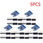 1-20PCS ESP8266 D1 Mini WIFI Development Board ESP-12F CH340G CH340 V2 Usb Wemos D1 Mini Nodemcu Lua Iot Board 3.3V Met Pins