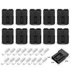 5/10PCS 50A Plug Quick Plug Battery Charging Connector Power Motorcycle Solar Caravan Socket Adapter Accessories
