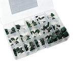 150Pcs 15 Values Polyester Film Capacitor Kit 2A331J 2A471J 2A102J 2A103J 2A223J 2A104J For DIY Soldering PCB Repair