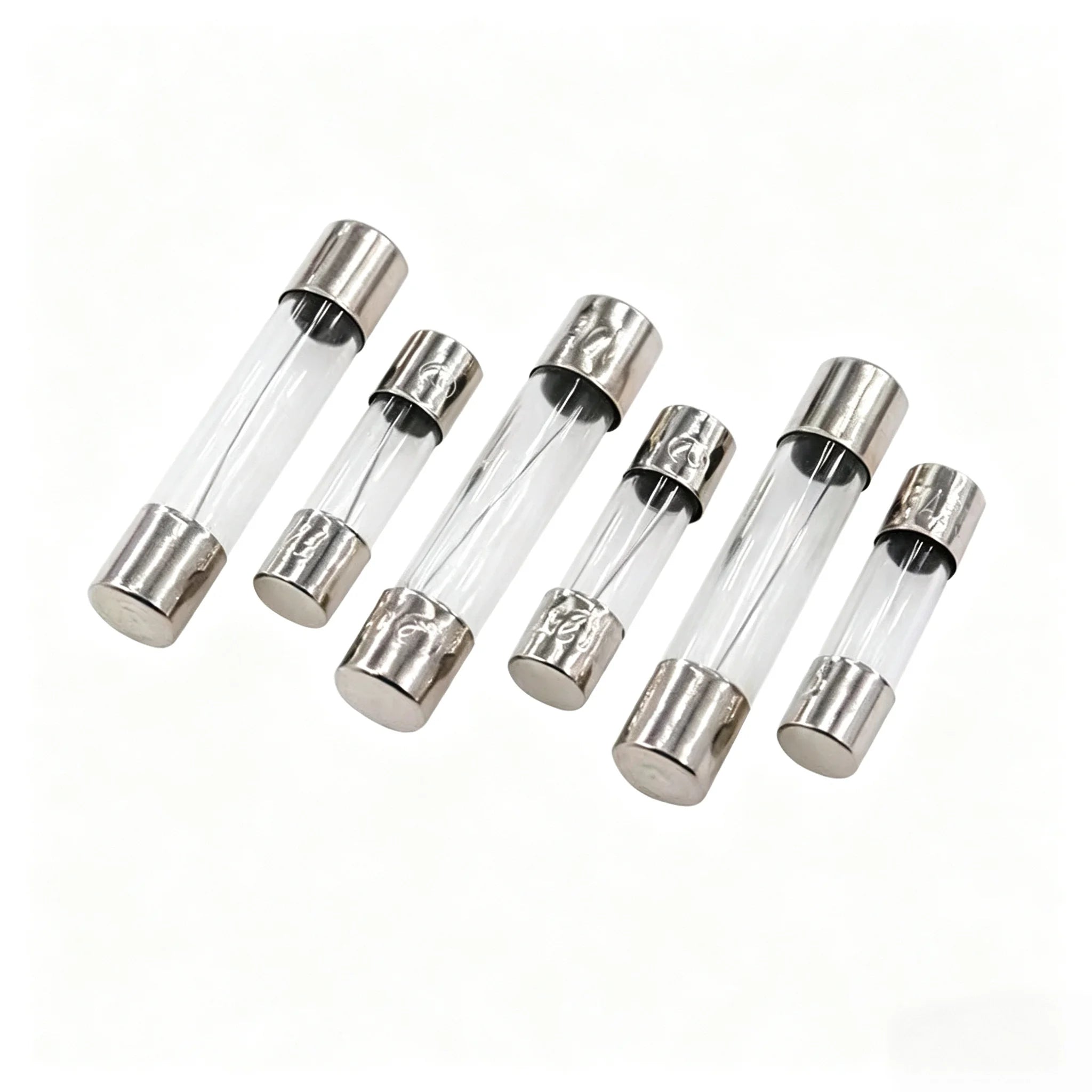 10/20/lot One Sell 6*30mm Fast Blow Glass Tube Fuses 6x30mm 250V 100mA 200mA 250mA 315mA 500mA 630mA 750mA 20A 25A 30A AMP Fuse