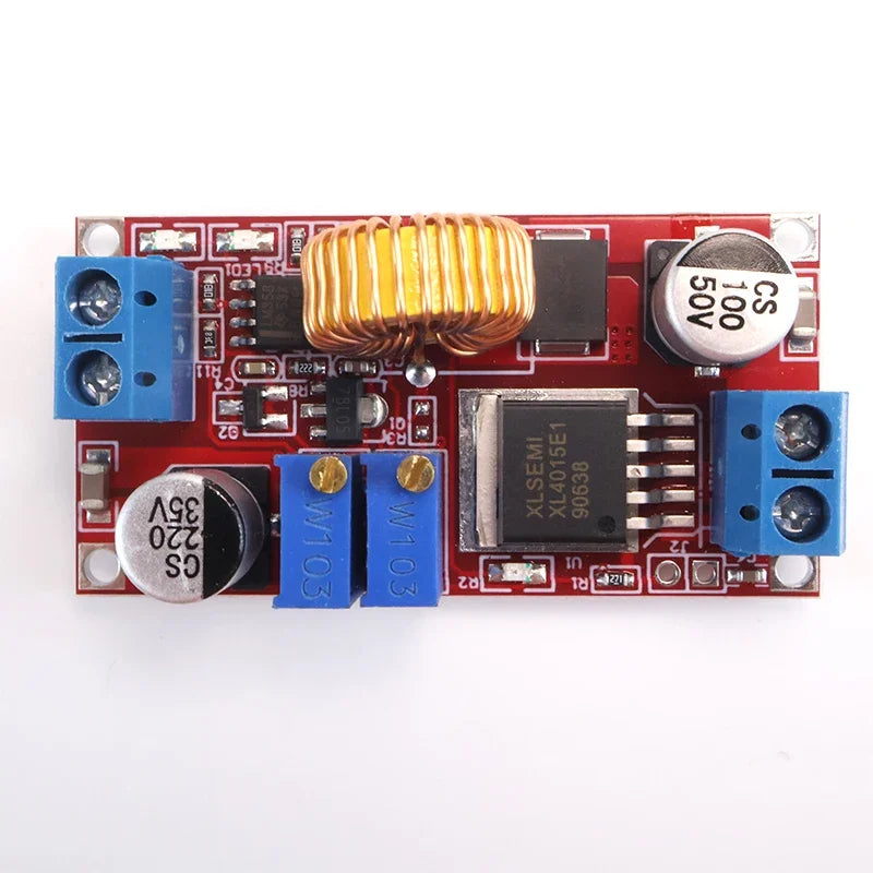XL4015 5A LM2596 Buck Adjustable Constant Current Voltage Regulator Module 4-38V-1.25-36V LED Driver Battery Charger Solar DIY