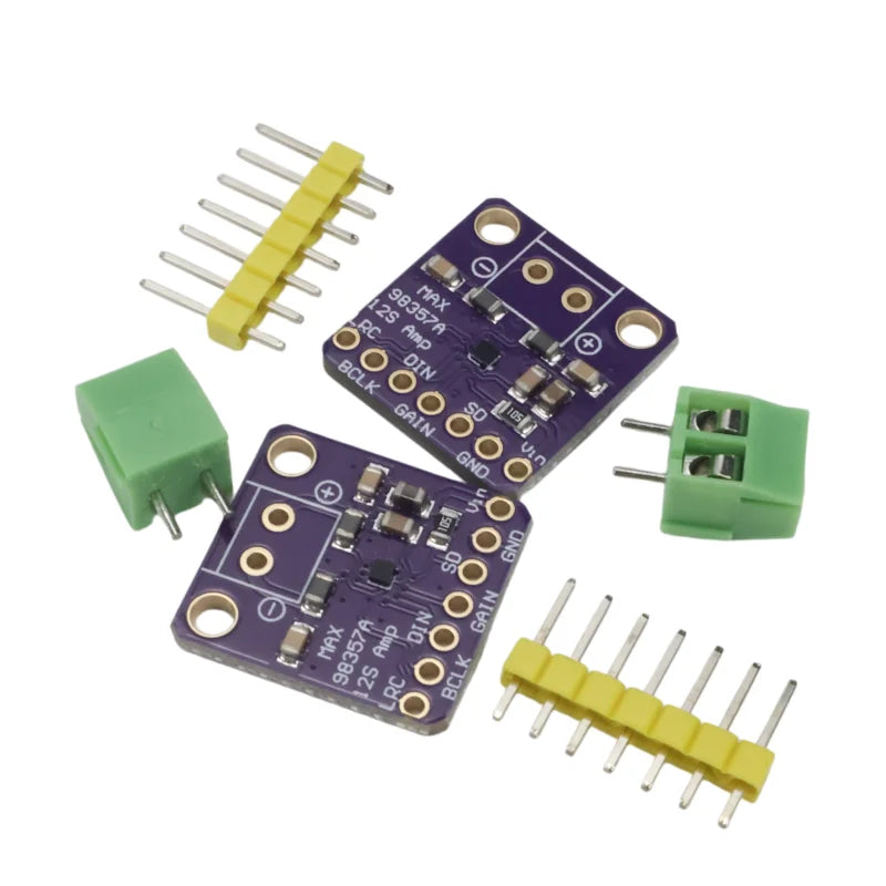MAX98357 I2S 3W Class D Amplifier Breakout DAC Decoder Module Filterless Audio for Raspberry Pi ESP32 Digital Power Amp DIY 3.2W