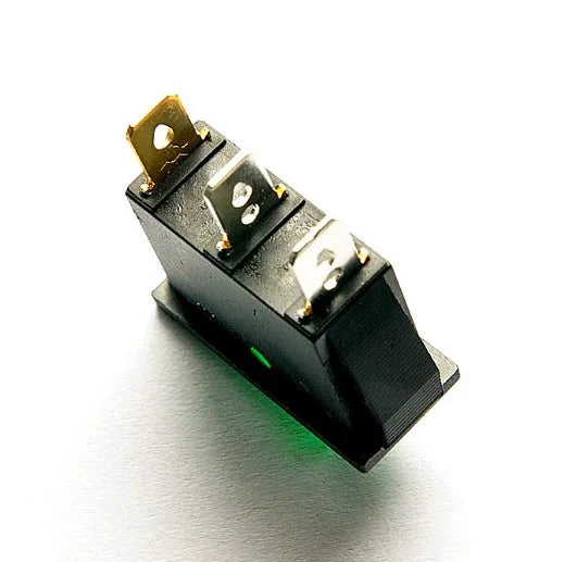 100 pcs/lot 3 Pin 16A 250V Green/RED Button Light Rocker Switch KCD3-101N KCD2 On Off Rocker Power Switches