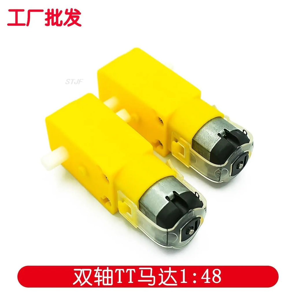 TT Motor Single shaft  biaxial Smart Car Robot Gear Motor for Arduino Wholesale  Motor Smart Robot Car