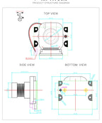 Raspberry Pi 5 Camera 5MP 1080P Optional Night Vision Wide Angle IR-CUT FF AF Cameras for RPI 5 Pi5 Zero
