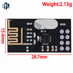 Upgraded NRF24L01+ 2.4GHz Wireless Transceiver Module, Compatible with Arduino for DIY Electronic Projects