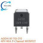 10PCS 100N03A 30N06 40N06 50N06 15N10 TO-252 30V/90A N-channel MOSFET Chip IRFR5305TR AOD4185 AOD403 20N06 12N10 IRLR8726TR