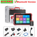 KINGBOLEN K10 Elite / K10 PRO 10" Bidirectional OBD2 Diagnostic Scan Tools Topology Map,40+ Resets,ECU Coding,FCA,CAN FD,DOIP