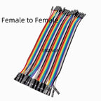 40PIN 10CM 15CM 20CM 30CM Dupont Line Male To Male Female To Male Female To Female Jumper Dupont Wire Cable For Arduino DIY KIT
