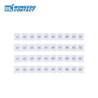 PT16-PE Ground Modular Din Rail Terminal Block, 16mm² Electric Cable Wire Connector, Earthing Push-in Terminals PT 16-PE