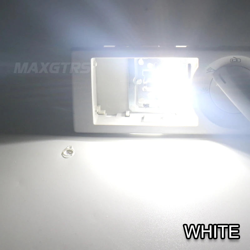 2x Festoon C5W C10W 3030 Chip Bulb Canbus 31mm/36mm/39mm/41mm Car LED Lamp Interior Dome Reading License Plate Lights 6000K