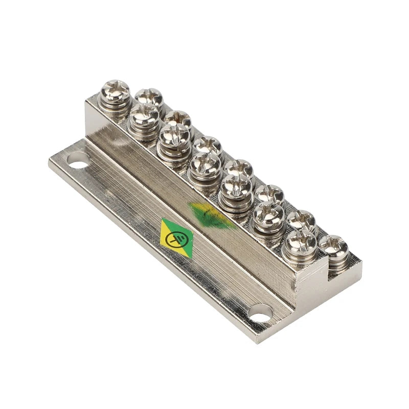 Ground Row Copper Bar Connection Terminal JDG-A Distribution Box Double-layer Terminal Block Copper galvanizing large current